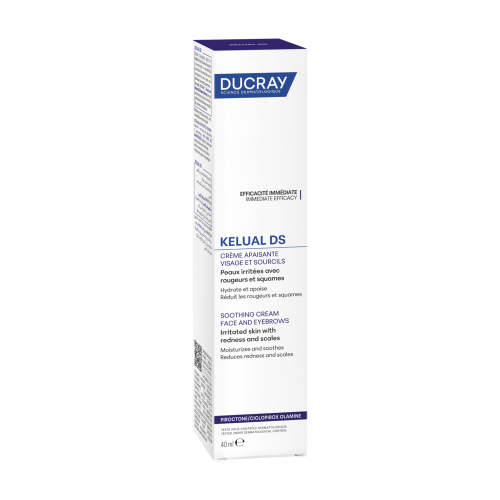 Ducray Kelual DS Crème, Peau irritée avec rougeurs et squames 40 ml