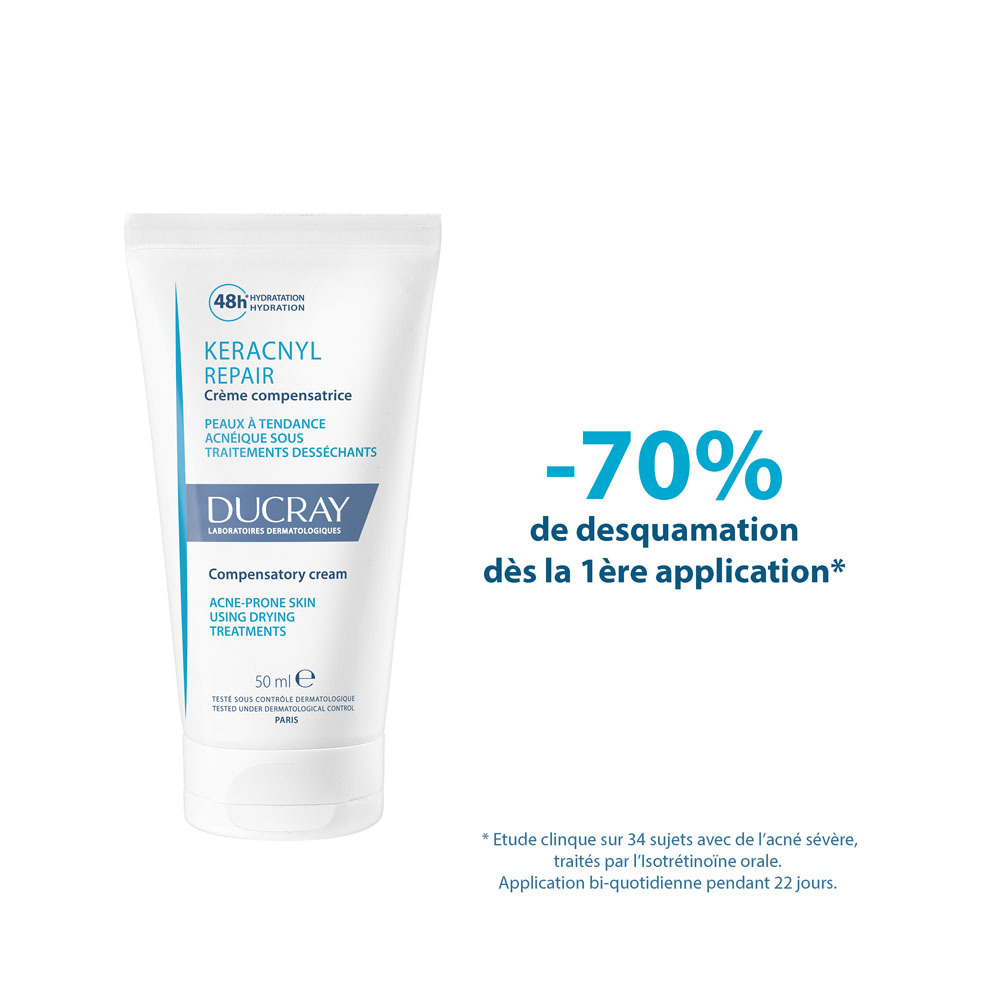Ducray Keracnyl Repair Crème 50ml