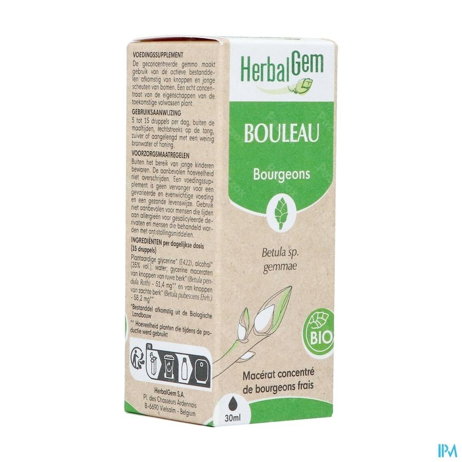 Herbalgem Bouleau Bio Melange 30ml