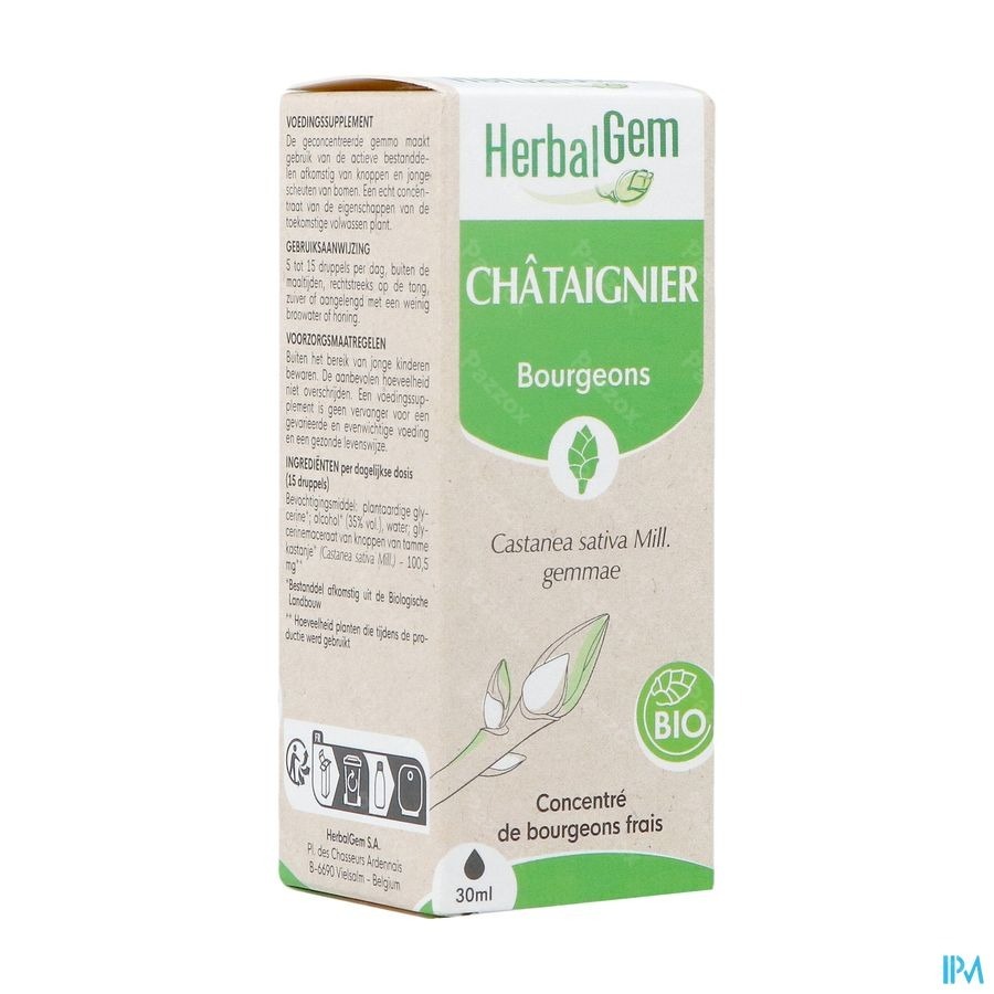 Herbalgem Chataign Bio 30ml