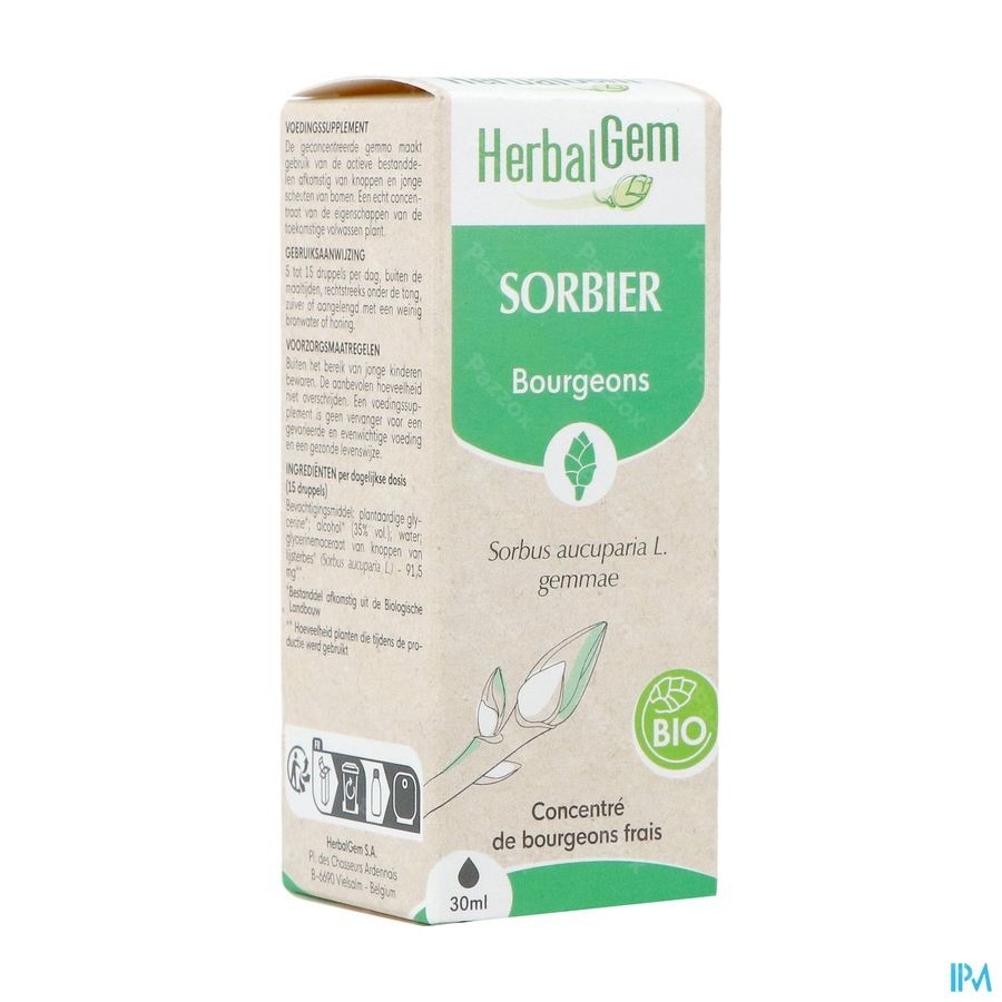 Herbalgem Sorbier Bio 30ml