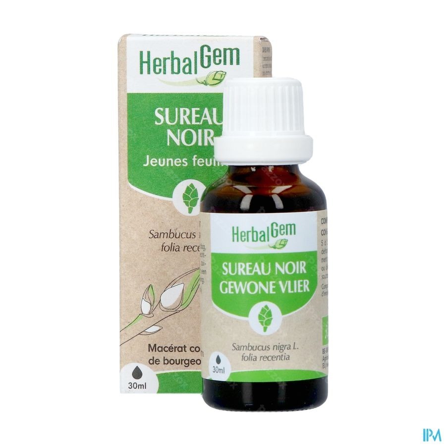 Herbalgem Sureau Noir Bio 30ml