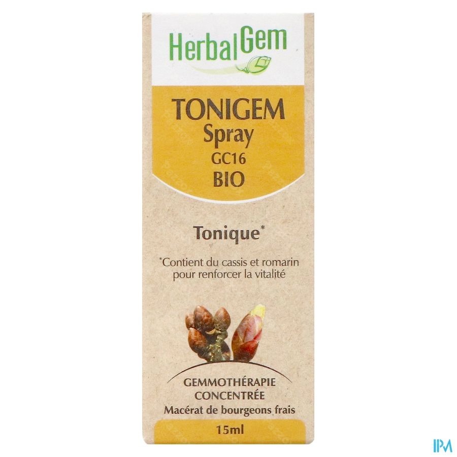 Herbalgem Tonigem Spray Bio 15ml