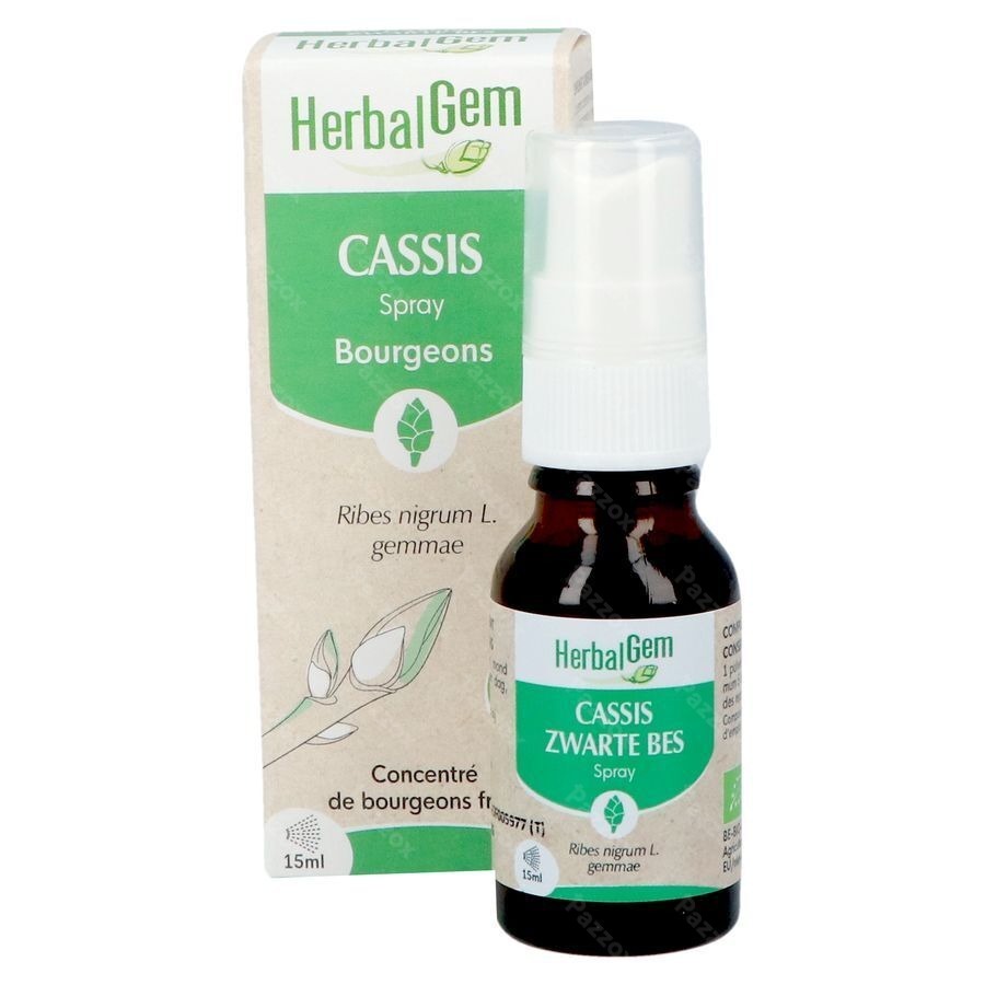 Herbalgem Cassis Bio Spray 15ml