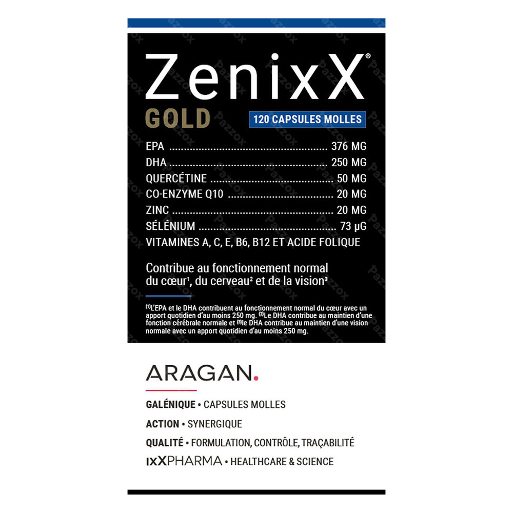 Zenixx Gold Caps 120x890mg Nf