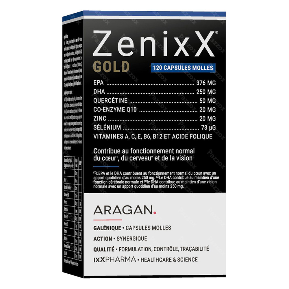 Zenixx Gold Caps 120x890mg Nf