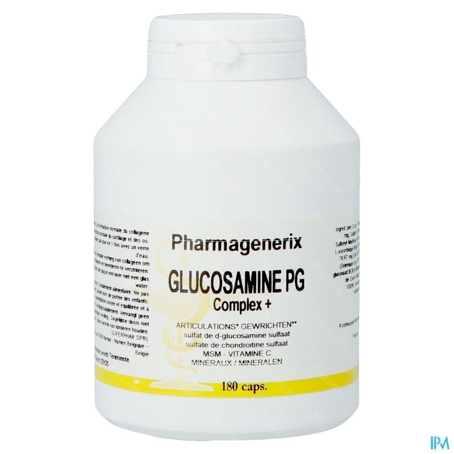Pharmagenerix Glucosamine Complex Plus 180 Capsules