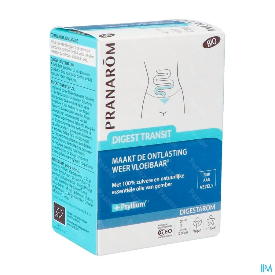Pranarom Digestarom Digest Transit Sach 10x6g