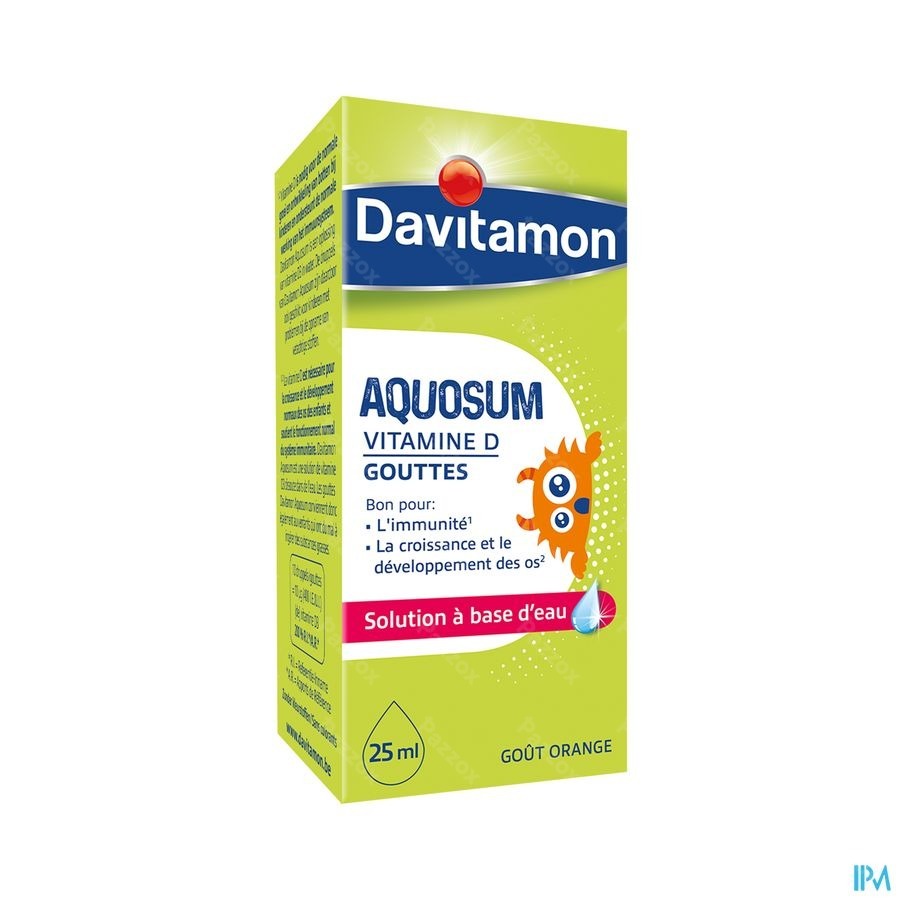 Davitamon Vitamine D Aquosum Gouttes 25ml