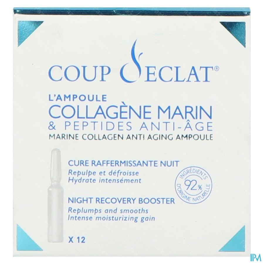 Coup D'eclat Collagen Marin Energ. Aa Amp 12x1ml