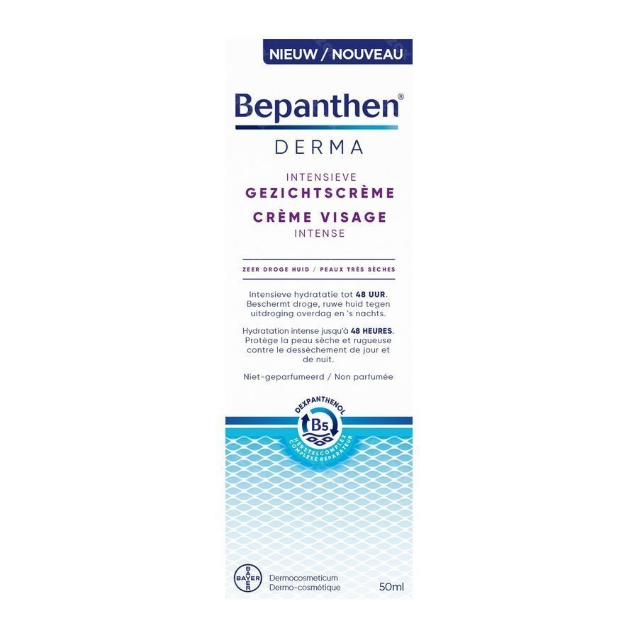 Bepanthen Derma Creme Visage Intense Tube 50ml