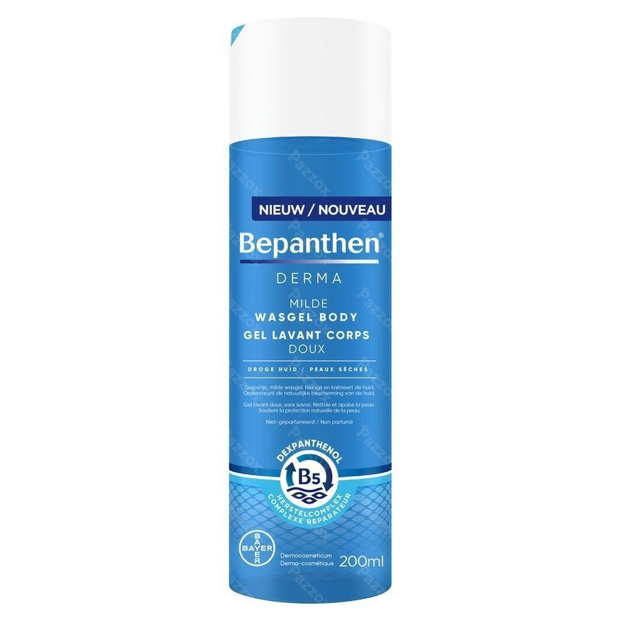 Bepanthen Derma Gel Lavant Corps Doux 200ml