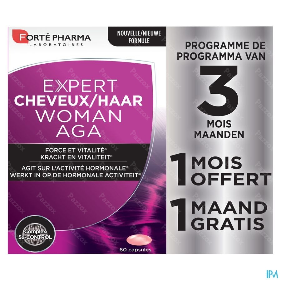 Beaute Expert Haar Woman Aga 180 Capsules