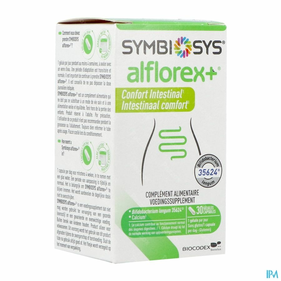 Symbiosys Alflorex+ Comfort Intestinal 30 Capsules