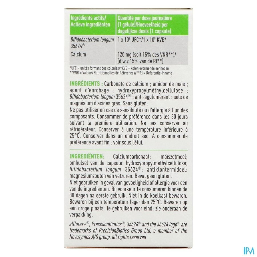 Symbiosys Alflorex+ Comfort Intestinal 30 Capsules