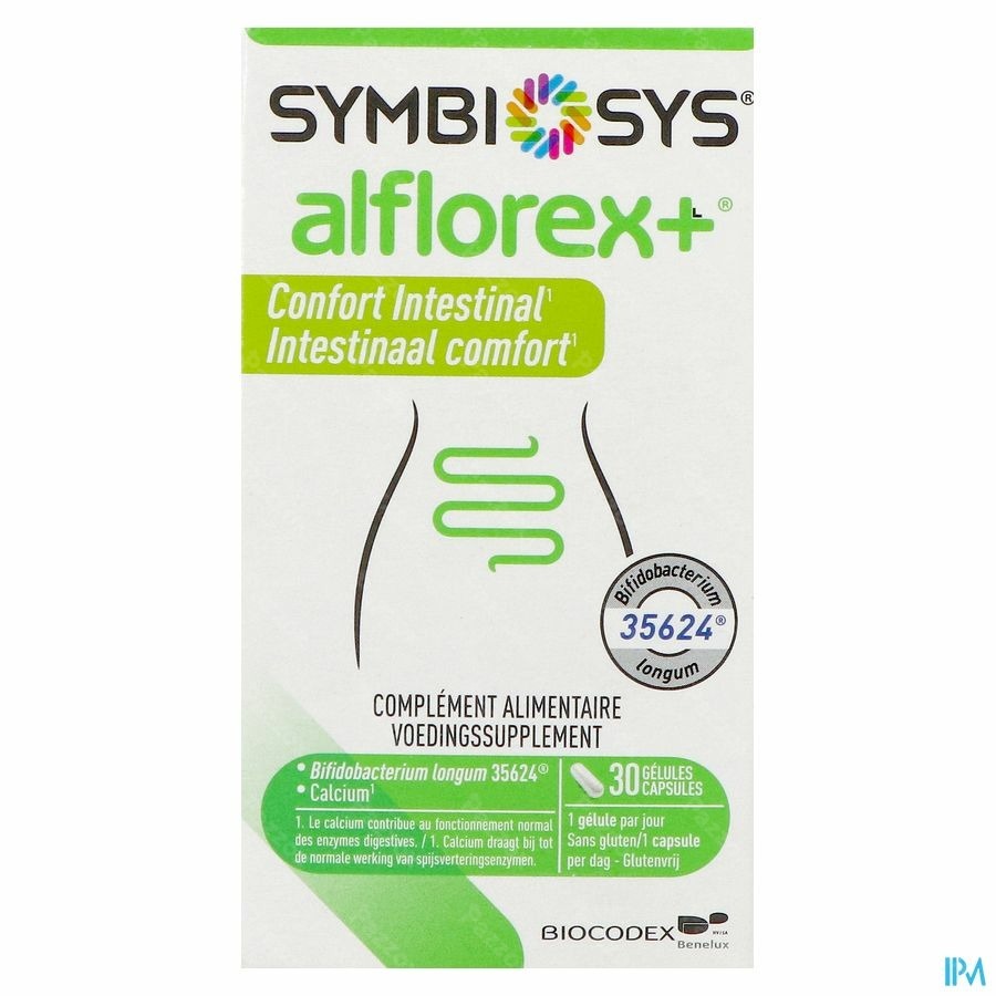 Symbiosys Alflorex+ Comfort Intestinal 30 Capsules