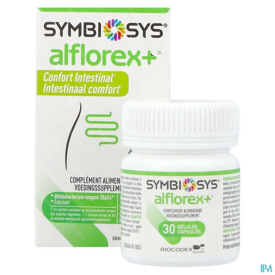 Symbiosys Alflorex+ Comfort Intestinal 30 Capsules
