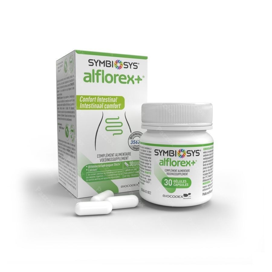 Symbiosys Alflorex+ Comfort Intestinal 30 Capsules