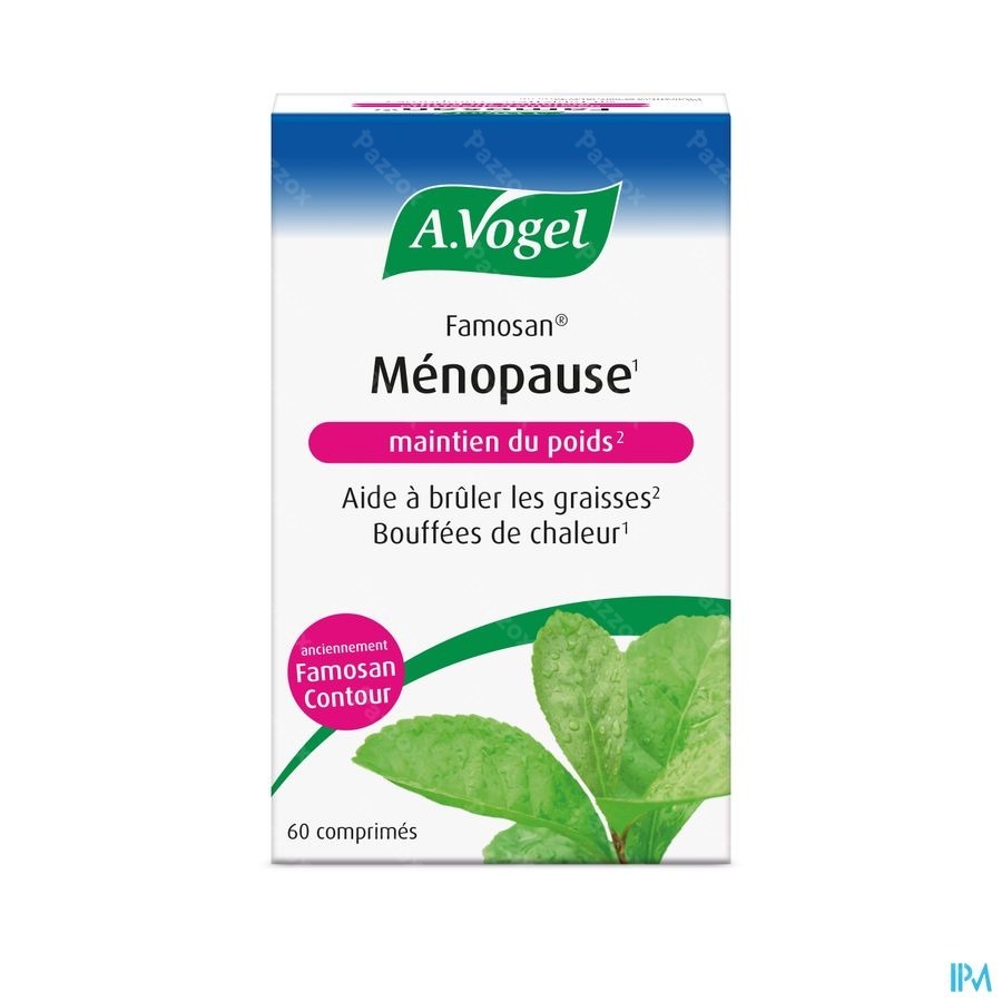 A.Vogel Famosan Ménopause Maintien du poids 60 pc