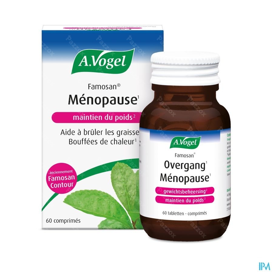A.Vogel Famosan Ménopause Maintien du poids 60 pc