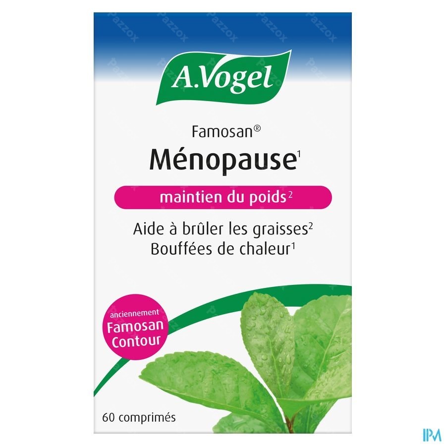 A.Vogel Famosan Ménopause Maintien du poids 60 pc