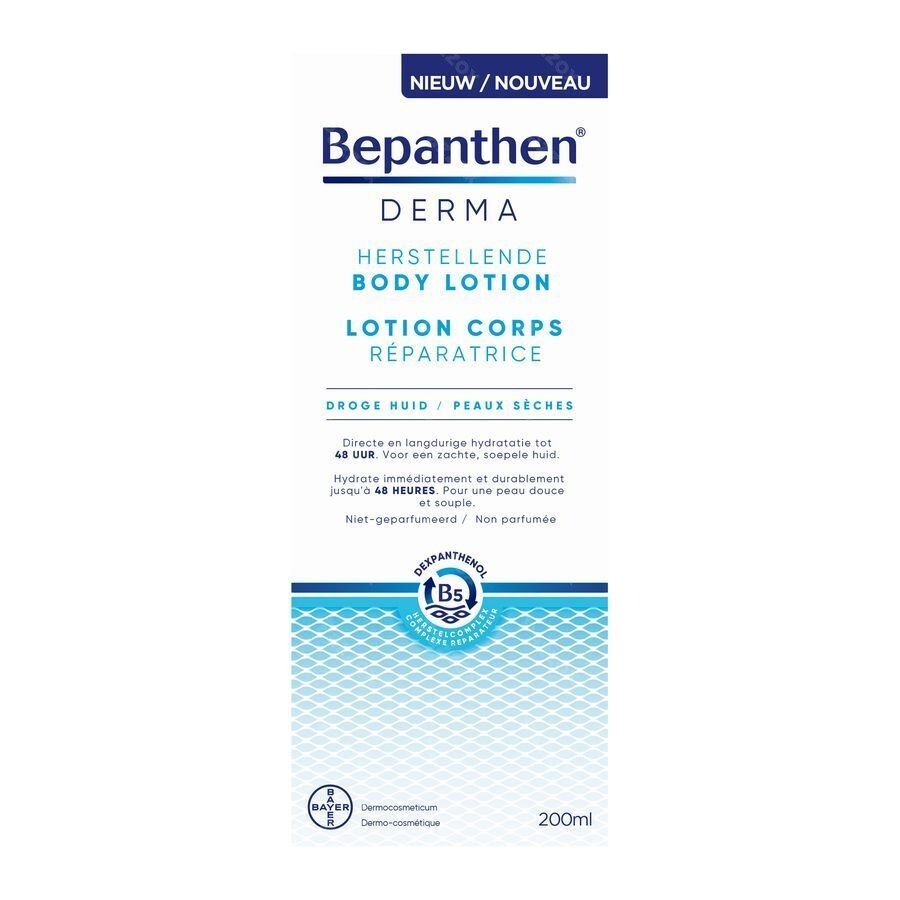 Bepanthen Derma Lotion Lotion Corps Reparatrice 200ml