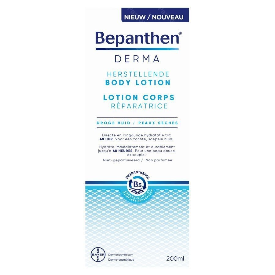 Bepanthen Derma Lotion Lotion Corps Reparatrice 200ml
