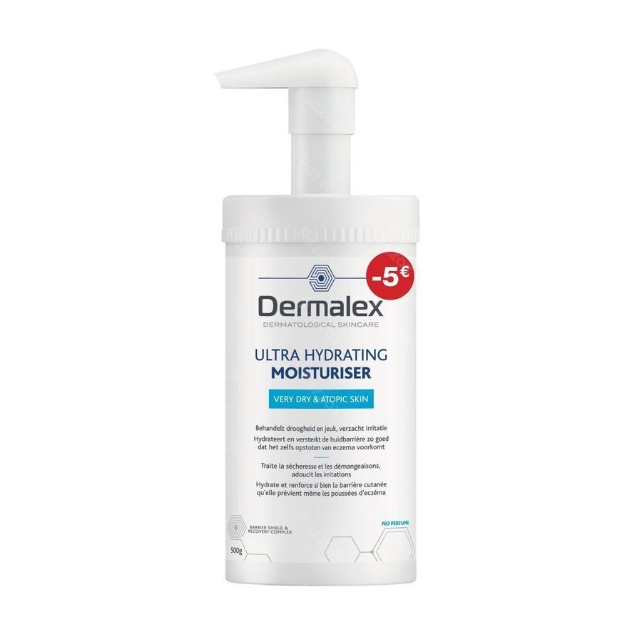 Dermalex Ultra Hydrating Moisturiser 500ml  