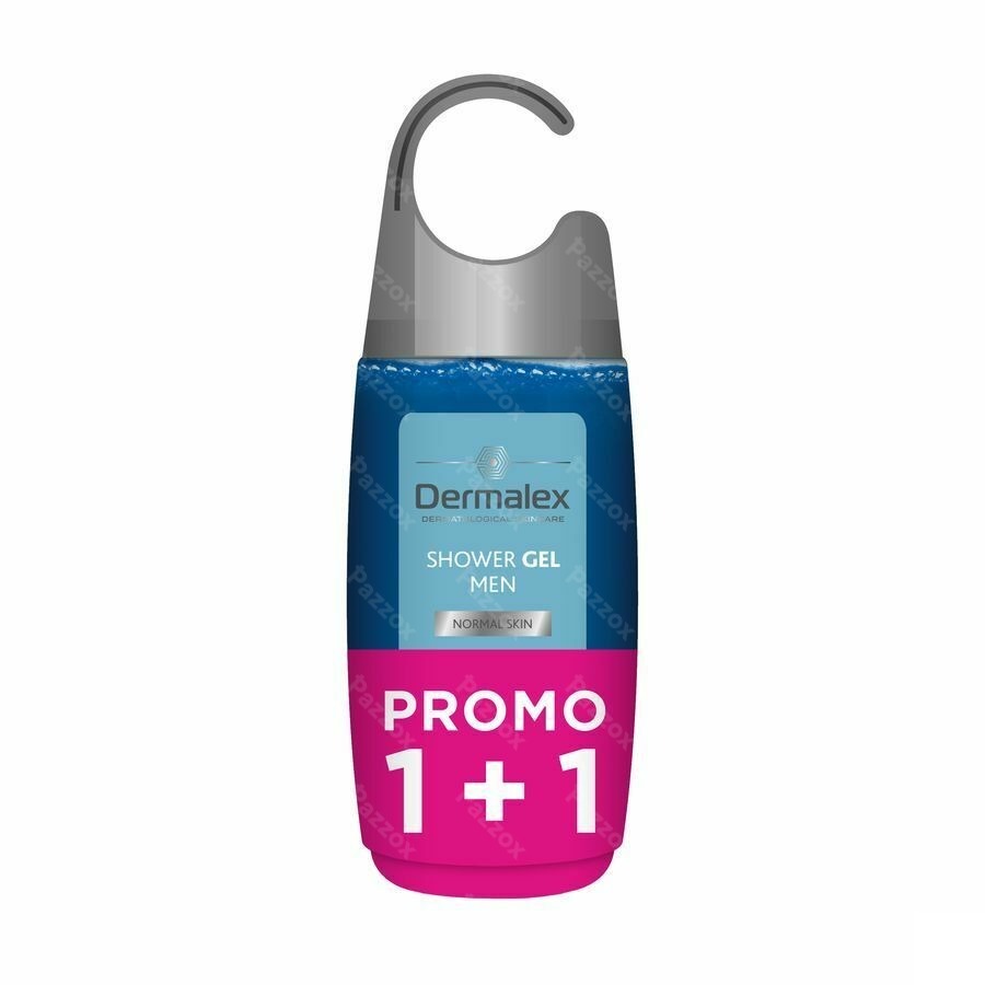 Dermalex Shower Gel Men 2x250ml Promo