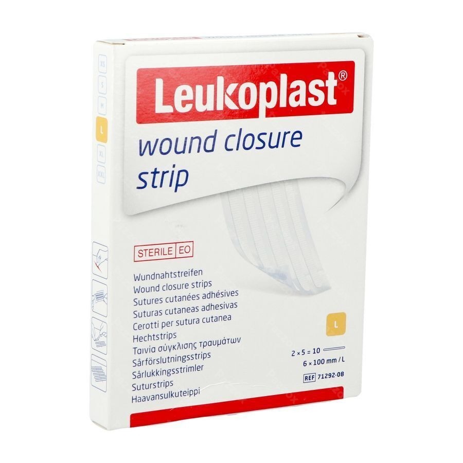 Leukoplast Wound Closure Strip 6x100mm 10