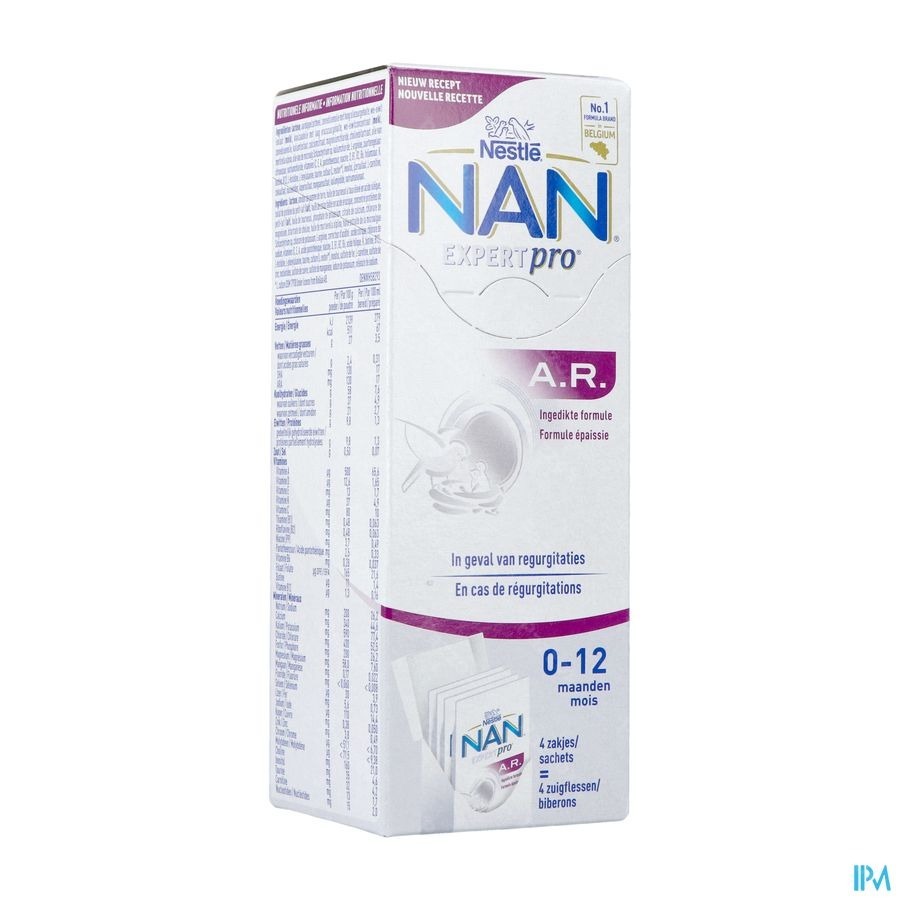 Nan ExpertPro Anti Regurgitations Sticks 4x24,6g