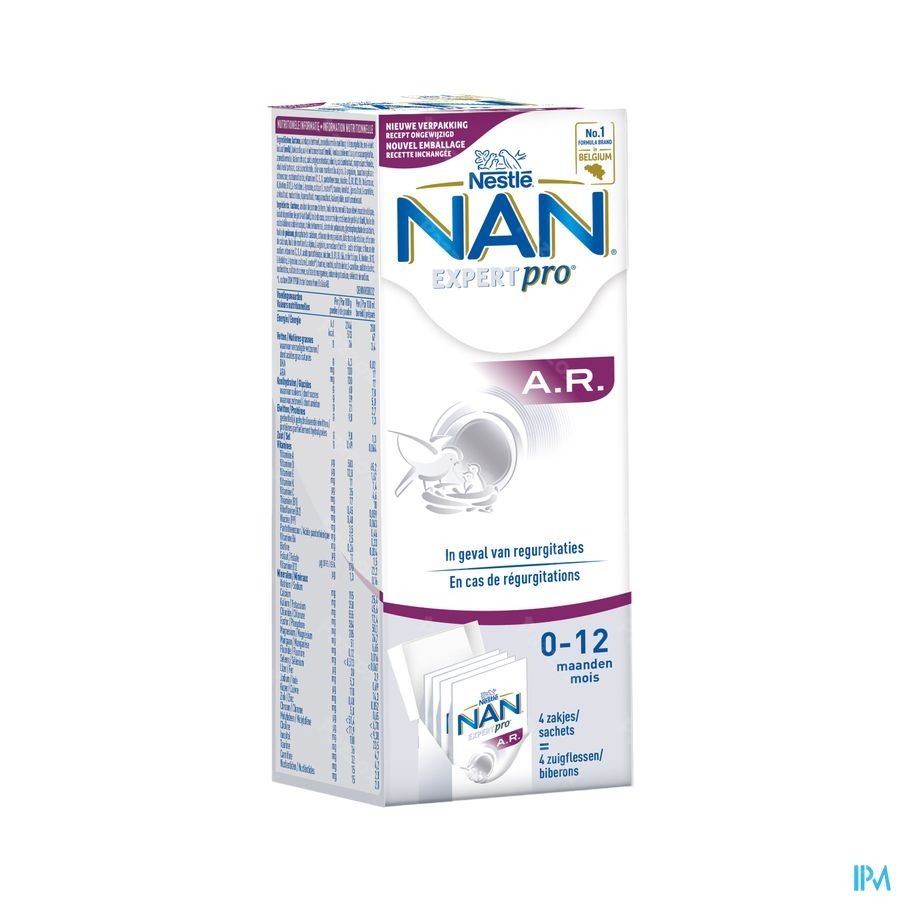 Nan ExpertPro Anti Regurgitations Sticks 4x24,6g