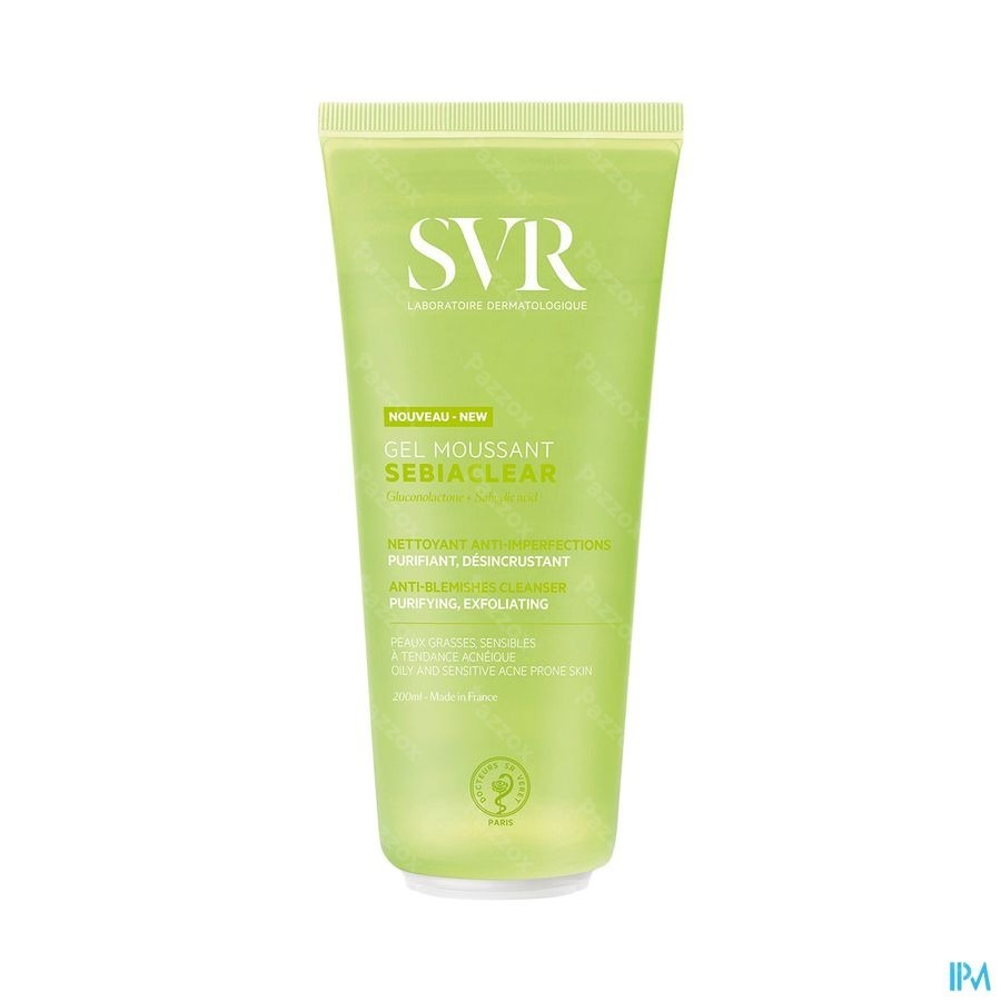 SVR Sebiaclear Gel Moussant 200ml