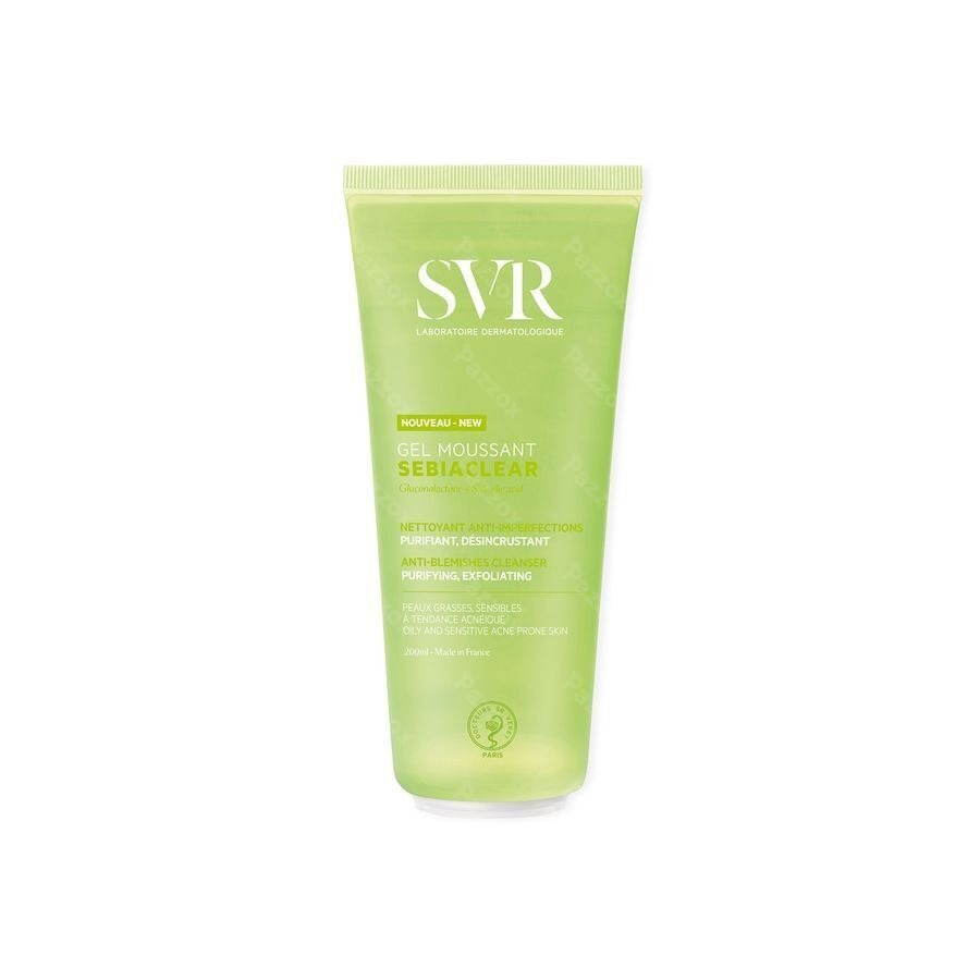 SVR Sebiaclear Gel Moussant 200ml