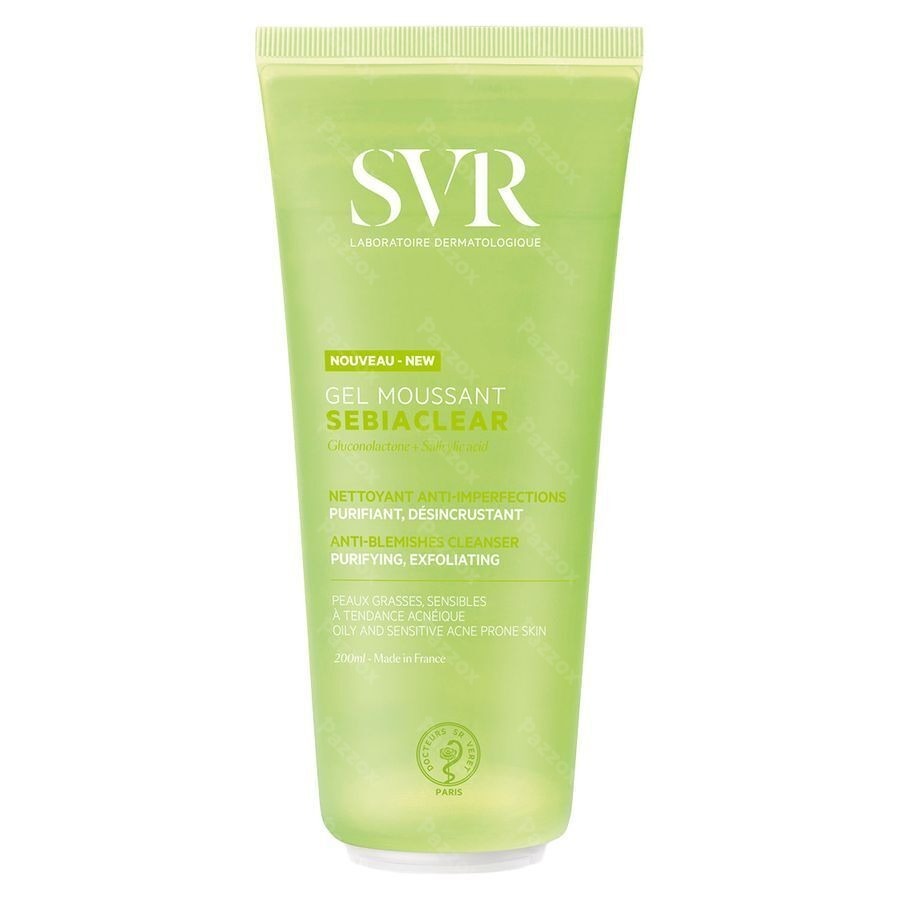 SVR Sebiaclear Gel Moussant 200ml