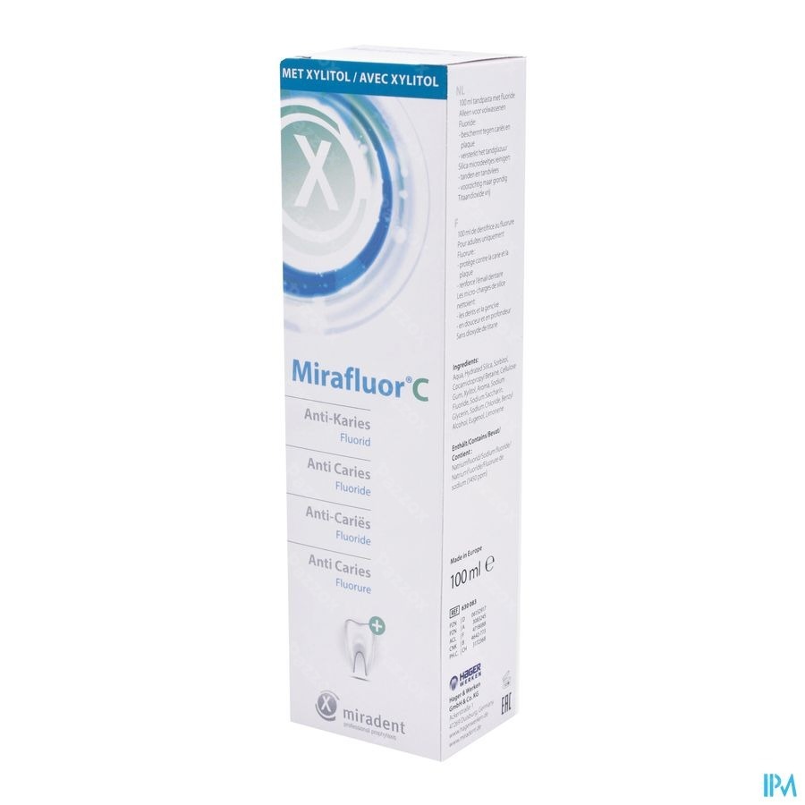 Miradent Mirafluor C Dentifrice 100ml