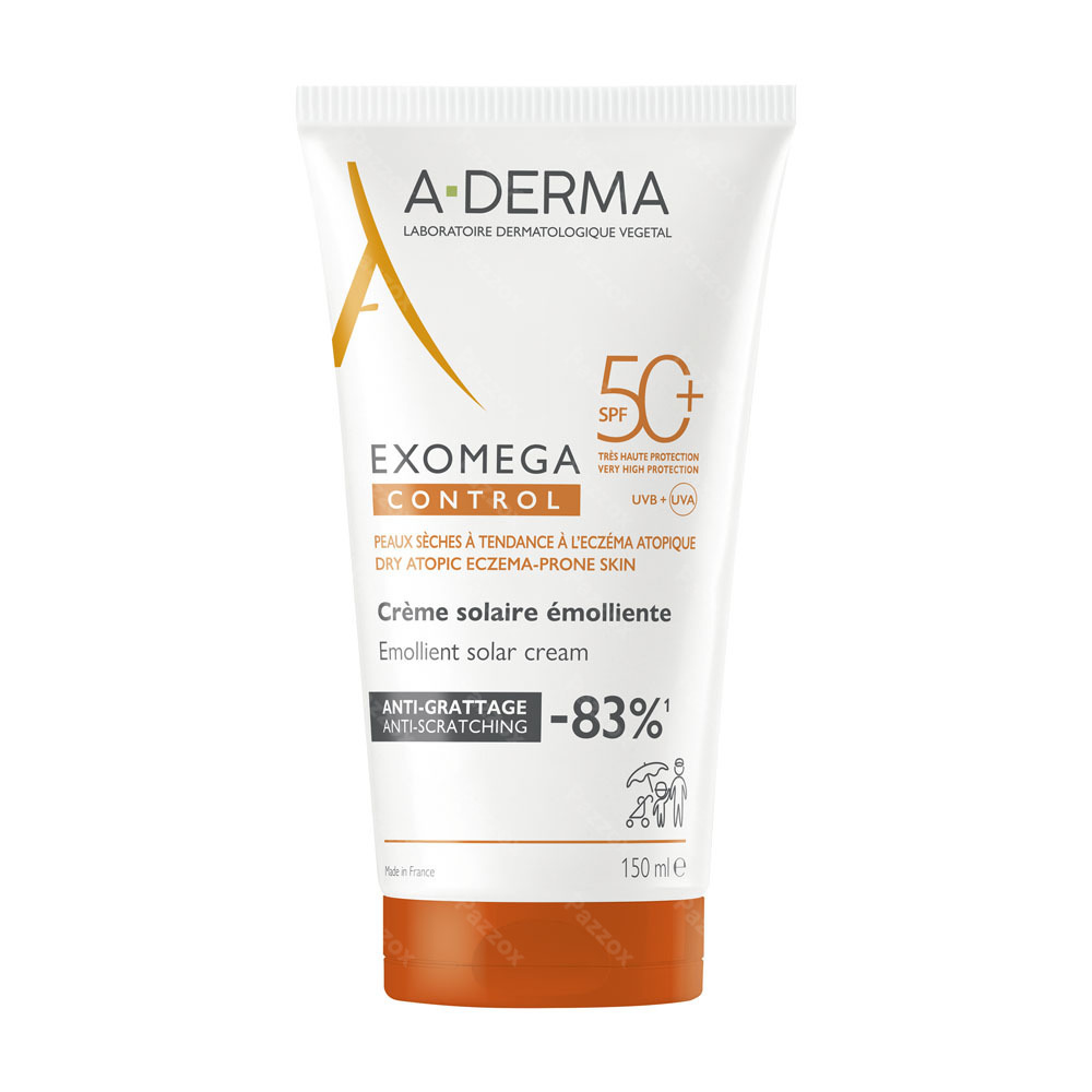 Aderma Exomega Control Creme Solaire Spf50+ 150ml