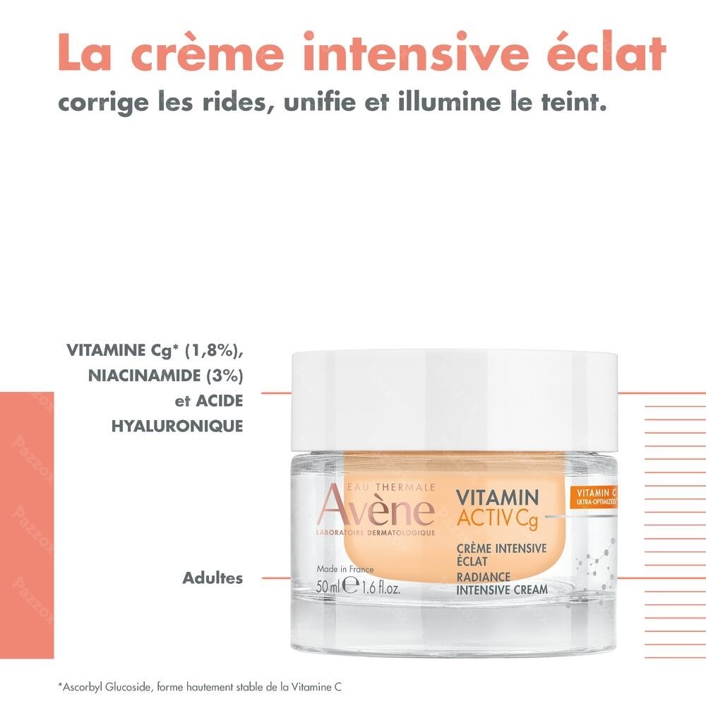Avène Vitamine Activ Cg Creme Intensive Eclat 50ml