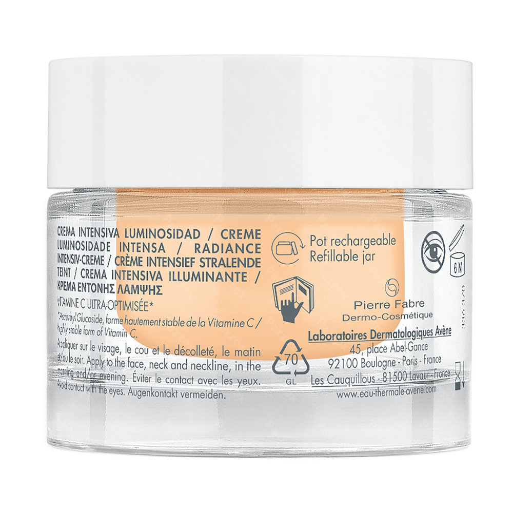 Avène Vitamine Activ Cg Crème intensive éclat anti-âge, Vitamine C optimisée  50ml