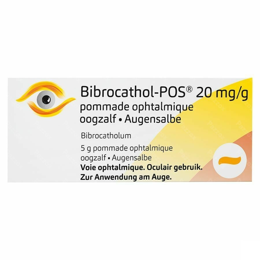 Bibrocathol-Pos 20Mg/G Pommade Ophtalmique Tube 5G