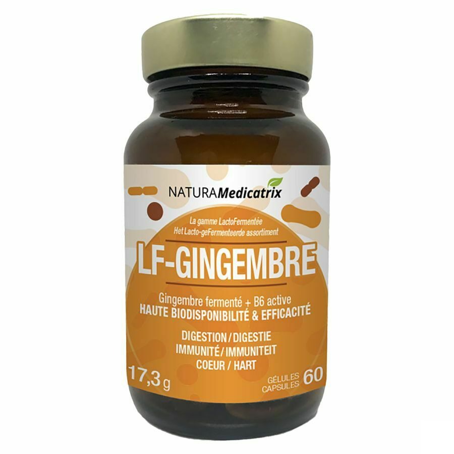 Lacto Fermentee Gingembre Caps 60