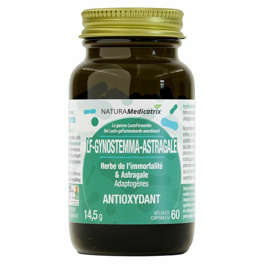Lacto Fermentee Gynostemma Astragale Caps 60