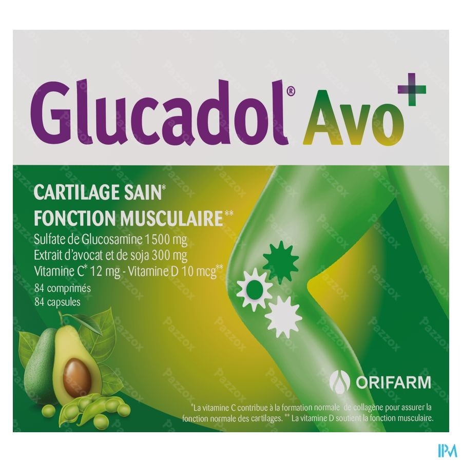 Glucadol Avo Plus 84 Comprimés + 84 Capsules