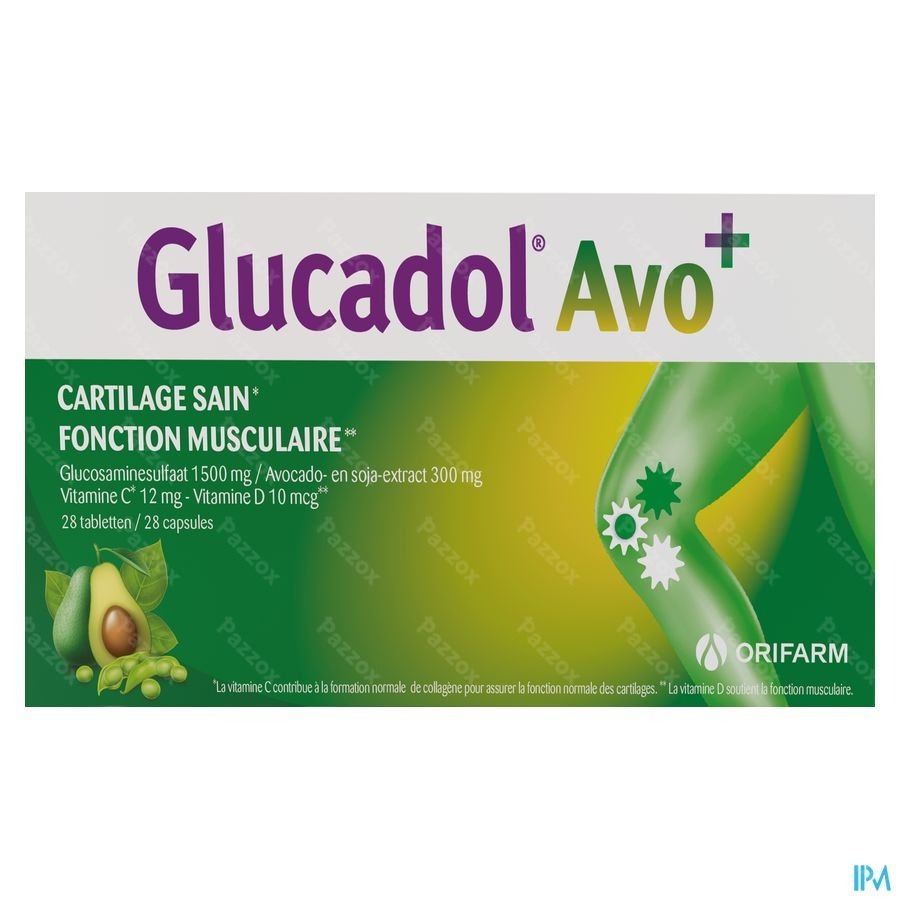 Glucadol Avo Plus 84 Comprimés + 84 Capsules