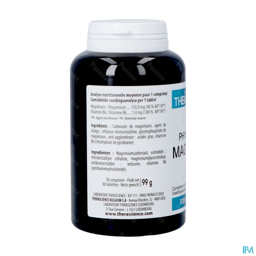 Physiomance Magnesium 90 Comprimés