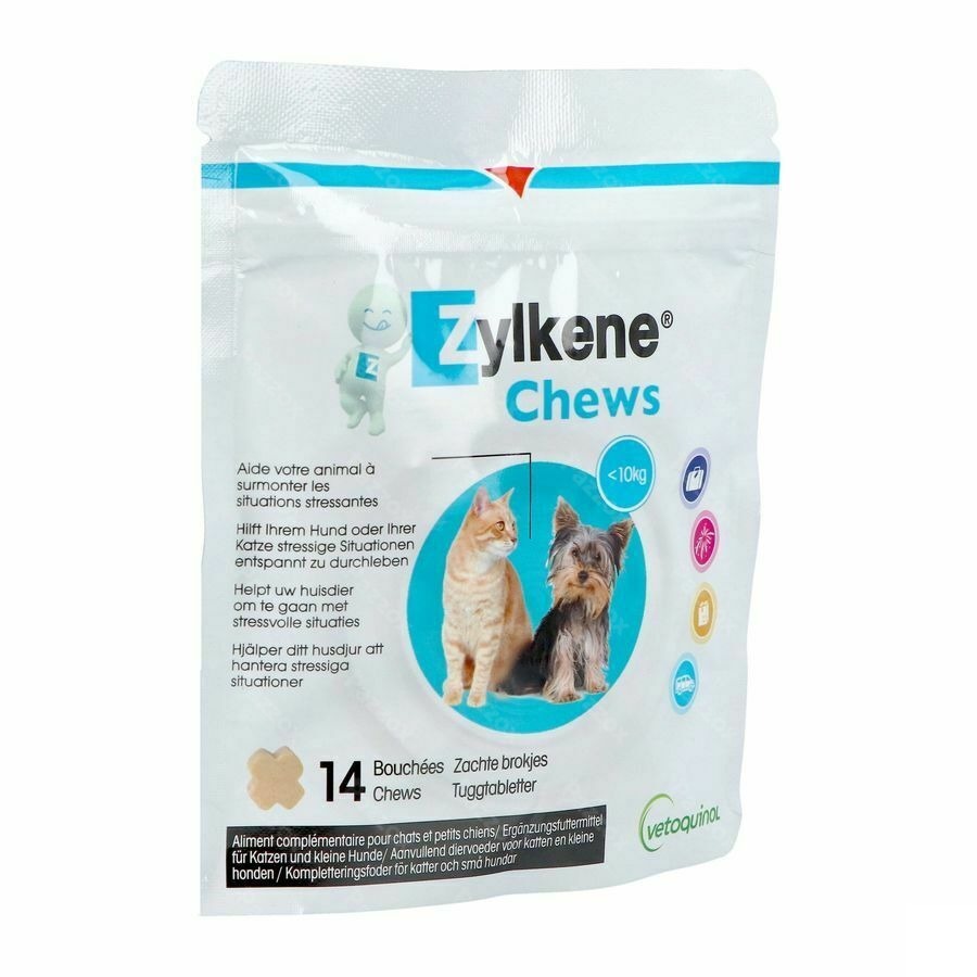Zylkene Petit Chiens 75mg <10kg Bouches 14x1,5g