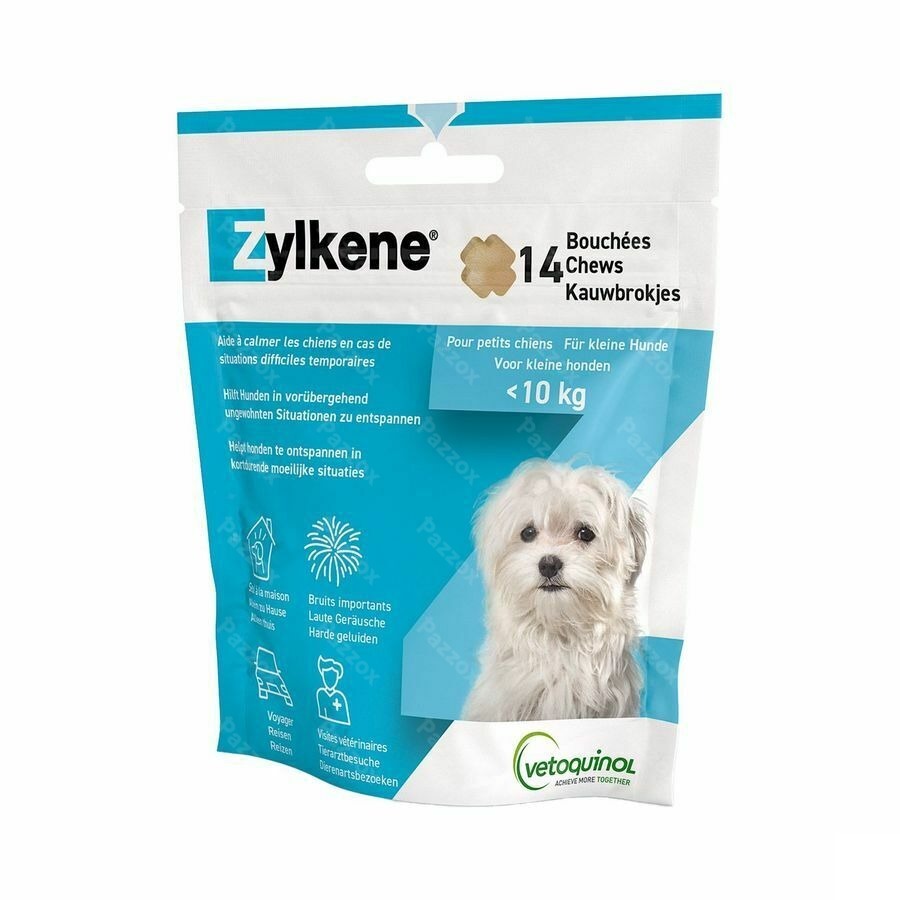 Zylkene Petit Chiens 75mg <10kg Bouches 14x1,5g
