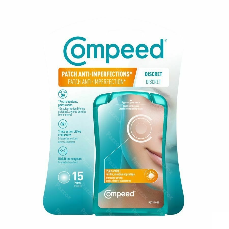 Compeed Anti Imperfections Dicret Patchs 15
