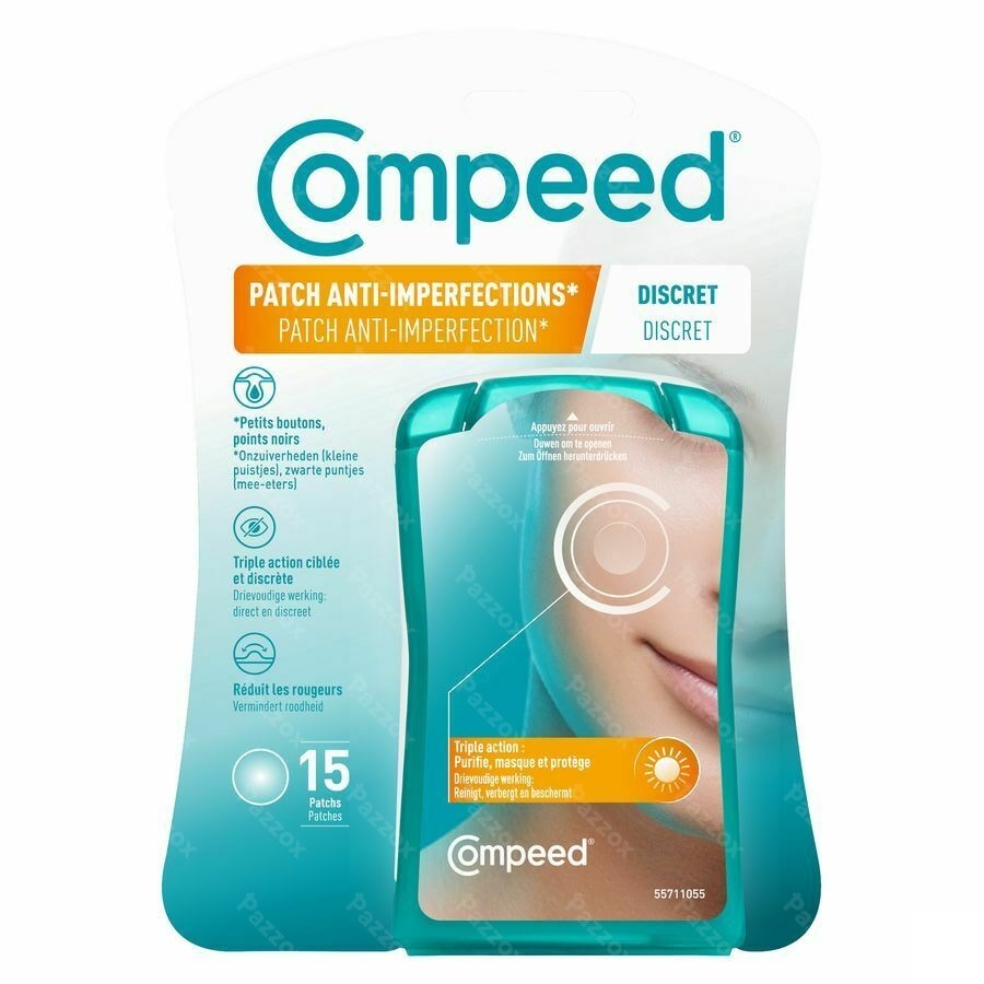 Compeed Anti Imperfections Dicret Patchs 15