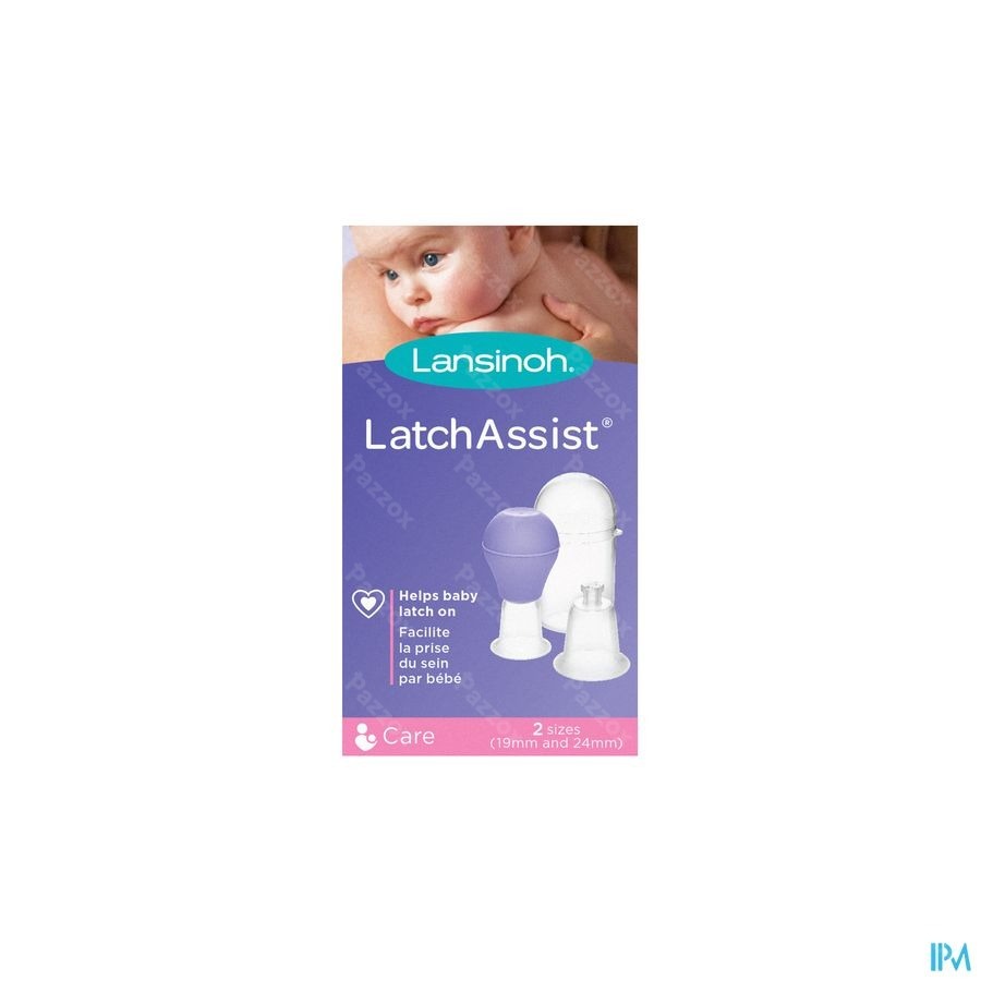 Lansinoh Latch Assist Poire Mamelons 1